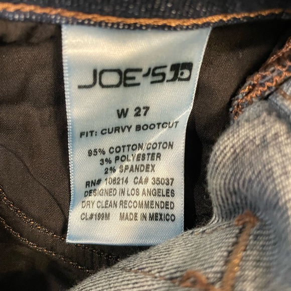 Joe’s Jeans - curvy bootcut size 27 perfect condition l. - Picture 4 of 4